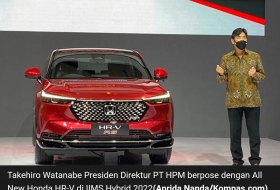 Pameran Otomotif Nasional 2022 All New Honda HR-V Sudah Catat 3.000 SPK